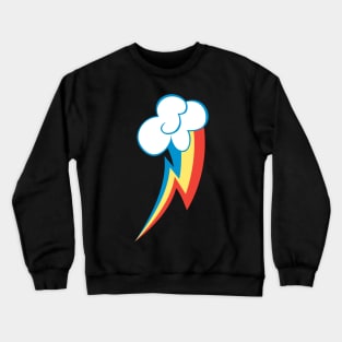 Rainbow Dash Cutie Mark My Little Pony Crewneck Sweatshirt